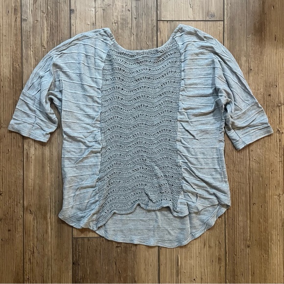 Heather Gray Knit Top - Picture 2 of 2